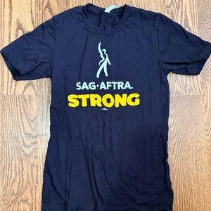 Black SAG-AFTRA Strong T-Shirt